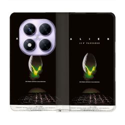 Housse Cuir Portefeuille Pour Xiaomi Redmi Note 14 PRO 4G Alien Affiche