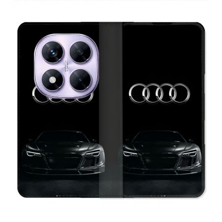 Housse Cuir Portefeuille Pour Xiaomi Redmi Note 14 PRO 4G Audi