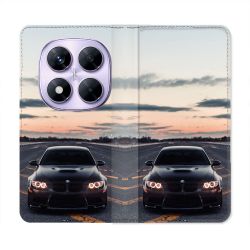 Housse Cuir Portefeuille Pour Xiaomi Redmi Note 14 PRO 4G BMW Serie