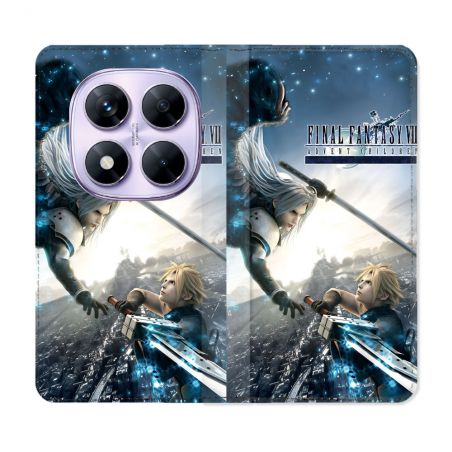 Housse Cuir Portefeuille Pour Xiaomi Redmi Note 14 PRO 4G Final Fantaisy