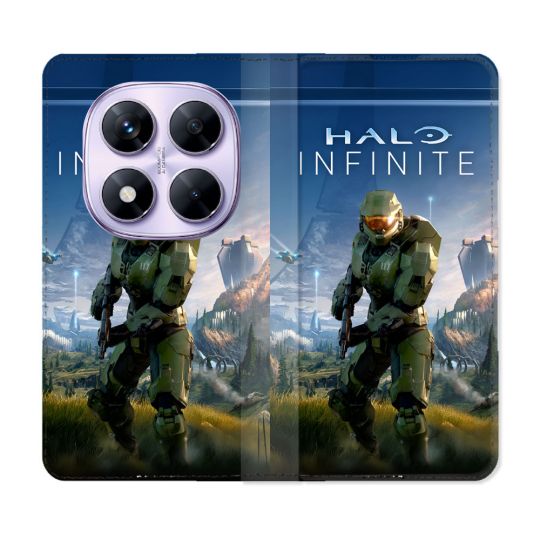 Housse Cuir Portefeuille Pour Xiaomi Redmi Note 14 PRO 4G Halo