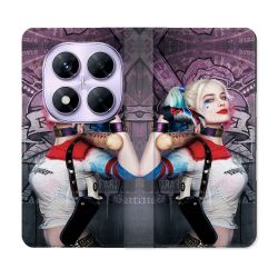 Housse Cuir Portefeuille Pour Xiaomi Redmi Note 14 PRO 4G Harley Quinn Batte