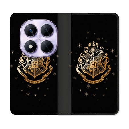 Housse Cuir Portefeuille Pour Xiaomi Redmi Note 14 PRO 4G Harry Potter Poudlard