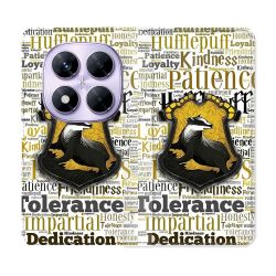 Housse Cuir Portefeuille Pour Xiaomi Redmi Note 14 PRO 4G Harry Potter Poursouffle