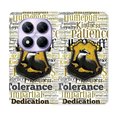 Housse Cuir Portefeuille Pour Xiaomi Redmi Note 14 PRO 4G Harry Potter Poursouffle