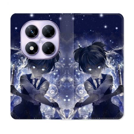 Housse Cuir Portefeuille Pour Xiaomi Redmi Note 14 PRO 4G Manga Assassination Classroom Nagisa