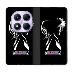 Housse Cuir Portefeuille Pour Xiaomi Redmi Note 14 PRO 4G Manga Bleach Duo