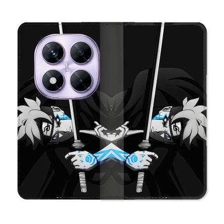 Housse Cuir Portefeuille Pour Xiaomi Redmi Note 14 PRO 4G Manga Boruto Epée