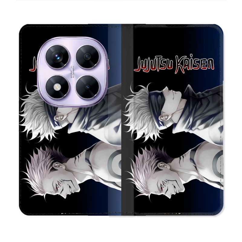 Housse Cuir Portefeuille Pour Xiaomi Redmi Note 14 PRO 4G Manga Jujutsu Kaisen