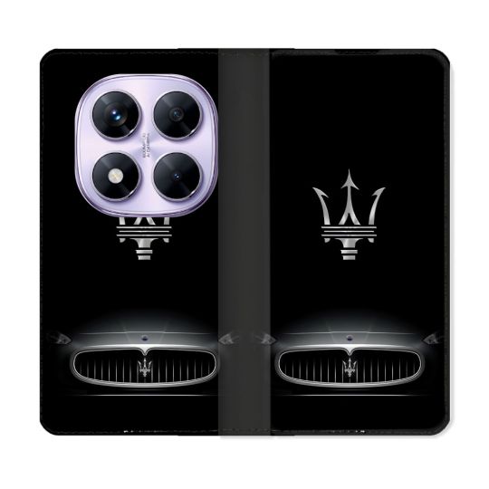 Housse Cuir Portefeuille Pour Xiaomi Redmi Note 14 PRO 4G Maserati