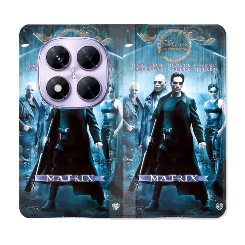 Housse Cuir Portefeuille Pour Xiaomi Redmi Note 14 PRO 4G Matrix Affiche