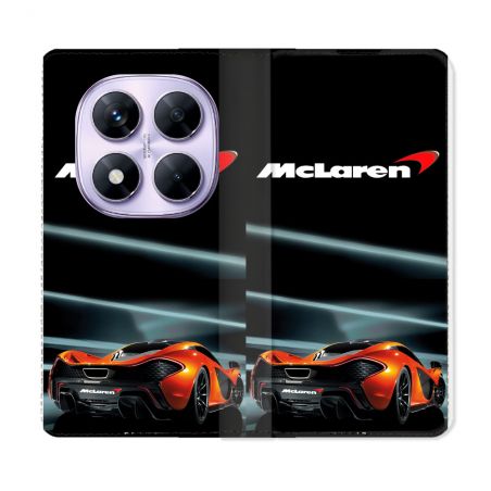 Housse Cuir Portefeuille Pour Xiaomi Redmi Note 14 PRO 4G Mc Laren