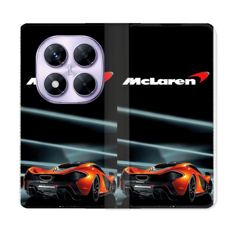 Housse Cuir Portefeuille Pour Xiaomi Redmi Note 14 PRO 4G Mc Laren