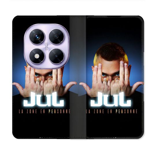 Housse Cuir Portefeuille Pour Xiaomi Redmi Note 14 PRO 4G Musique Jul Signe