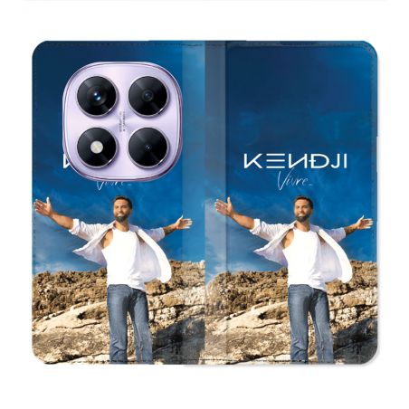 Housse Cuir Portefeuille Pour Xiaomi Redmi Note 14 PRO 4G Musique Kendji