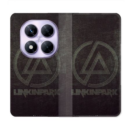 Housse Cuir Portefeuille Pour Xiaomi Redmi Note 14 PRO 4G Musique Rock Linkin Park