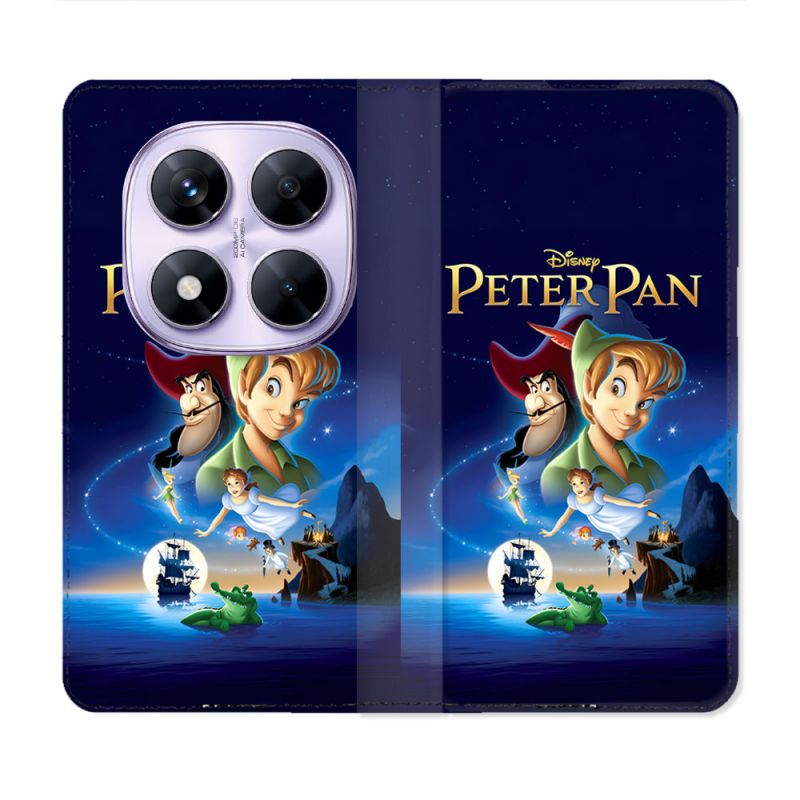 Housse Cuir Portefeuille Pour Xiaomi Redmi Note 14 PRO 4G Peter Pan Affiche
