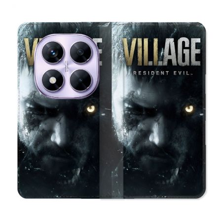 Housse Cuir Portefeuille Pour Xiaomi Redmi Note 14 PRO 4G Resident Evil