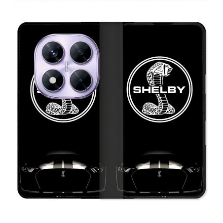 Housse Cuir Portefeuille Pour Xiaomi Redmi Note 14 PRO 4G Shelby