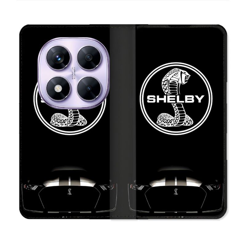 Housse Cuir Portefeuille Pour Xiaomi Redmi Note 14 PRO 4G Shelby