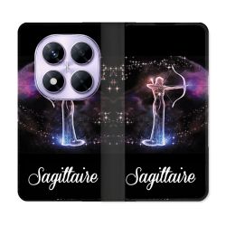 Housse Cuir Portefeuille Pour Xiaomi Redmi Note 14 PRO 4G Signe Zodiaque 2 Sagittaire