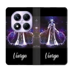 Housse Cuir Portefeuille Pour Xiaomi Redmi Note 14 PRO 4G Signe Zodiaque 2 Vierge