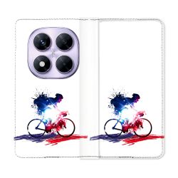 Housse Cuir Portefeuille Pour Xiaomi Redmi Note 14 PRO 4G Sport Cyclisme France