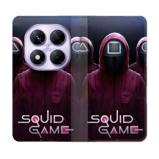 Housse Cuir Portefeuille Pour Xiaomi Redmi Note 14 PRO 4G Squid Game