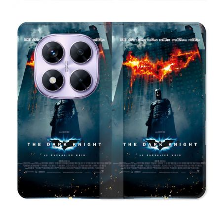 Housse Cuir Portefeuille Pour Xiaomi Redmi Note 14 PRO 4G The Dark Night