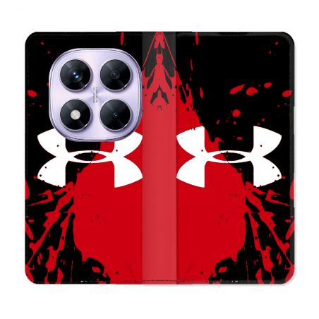 Housse Cuir Portefeuille Pour Xiaomi Redmi Note 14 PRO 4G Under Armour