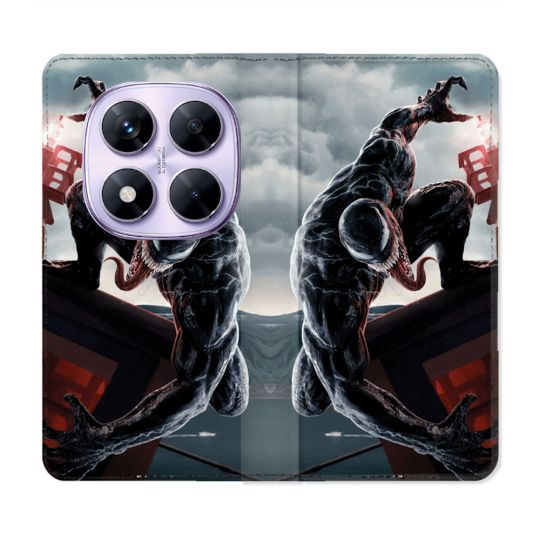 Housse Cuir Portefeuille Pour Xiaomi Redmi Note 14 PRO 4G Venom