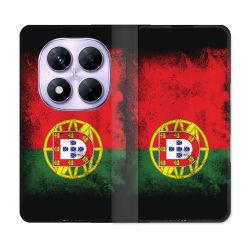 Housse Cuir Portefeuille Pour Xiaomi Redmi Note 14 PRO 4G Voyage Portugal Drapeau