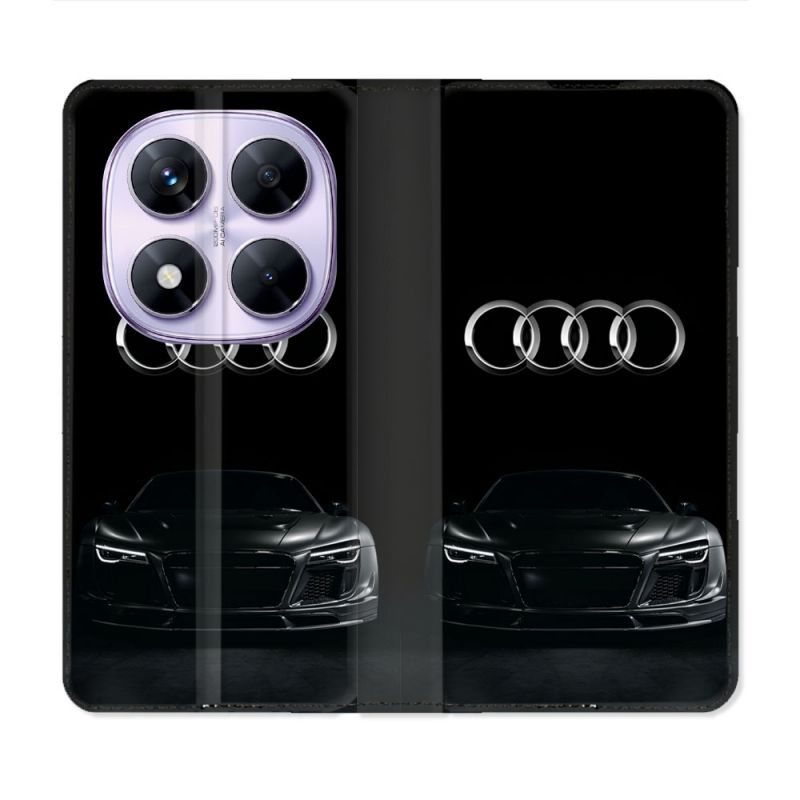 Housse Cuir Portefeuille Pour Xiaomi Redmi Note 14 PRO 5G Audi