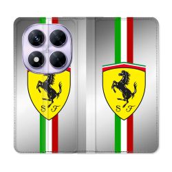 Housse Cuir Portefeuille Pour Xiaomi Redmi Note 14 PRO 5G Ferrari Ligne