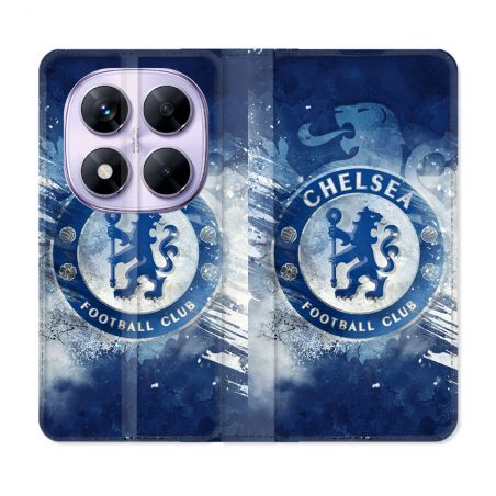 Housse Cuir Portefeuille Pour Xiaomi Redmi Note 14 PRO 5G Foot Chelsea