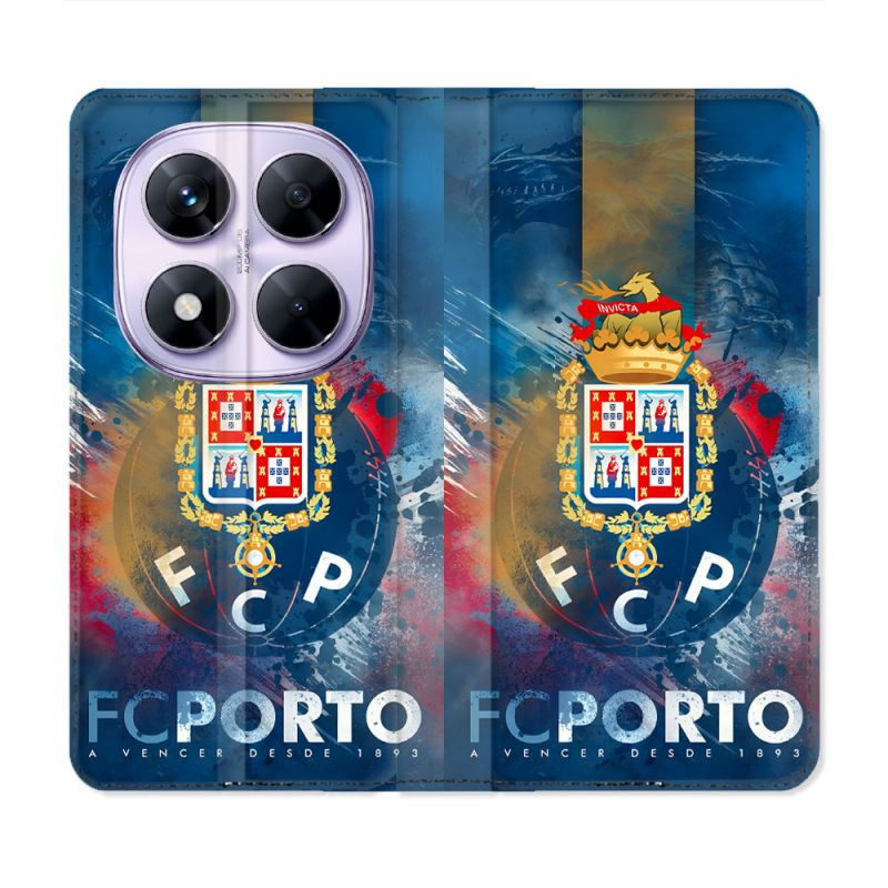 Housse Cuir Portefeuille Pour Xiaomi Redmi Note 14 PRO 5G Foot FC Porto