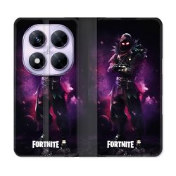 Housse Cuir Portefeuille Pour Xiaomi Redmi Note 14 PRO 5G Fortnite Raven