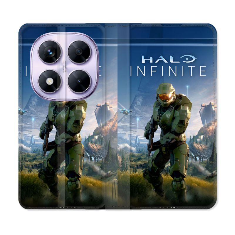 Housse Cuir Portefeuille Pour Xiaomi Redmi Note 14 PRO 5G Halo