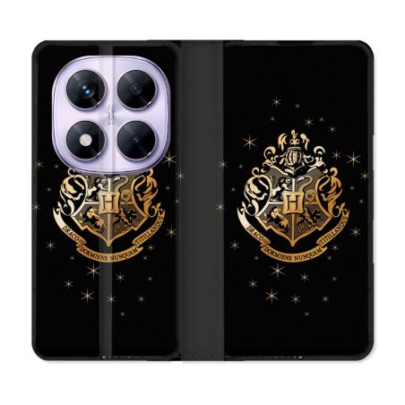 Housse Cuir Portefeuille Pour Xiaomi Redmi Note 14 PRO 5G Harry Potter Poudlard