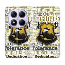 Housse Cuir Portefeuille Pour Xiaomi Redmi Note 14 PRO 5G Harry Potter Poursouffle
