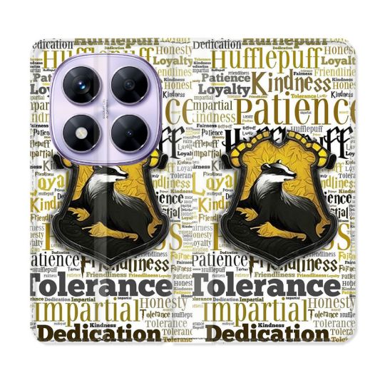 Housse Cuir Portefeuille Pour Xiaomi Redmi Note 14 PRO 5G Harry Potter Poursouffle