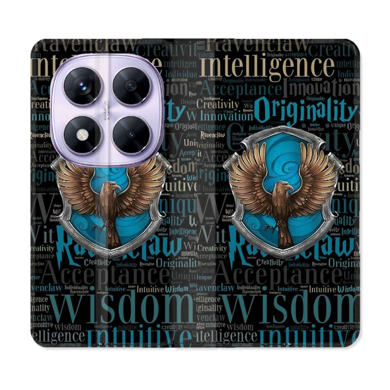 Housse Cuir Portefeuille Pour Xiaomi Redmi Note 14 PRO 5G Harry Potter Serdaigle