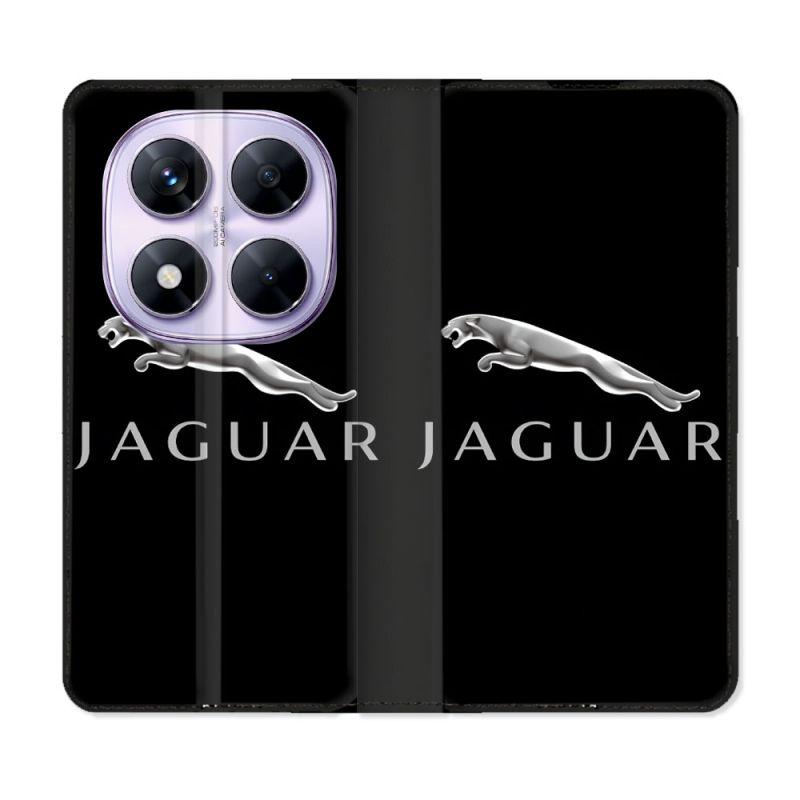 Housse Cuir Portefeuille Pour Xiaomi Redmi Note 14 PRO 5G Jaguar