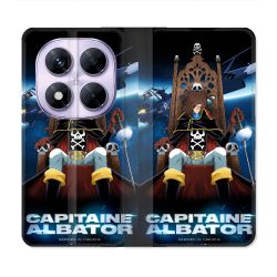 Housse Cuir Portefeuille Pour Xiaomi Redmi Note 14 PRO 5G Manga Capitaine Albator