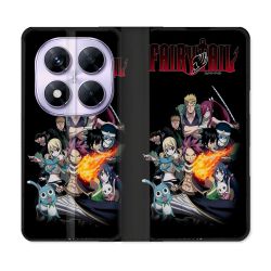 Housse Cuir Portefeuille Pour Xiaomi Redmi Note 14 PRO 5G Manga Fairy Tail Logo Team
