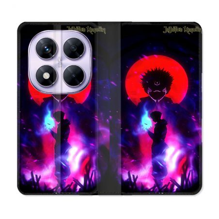 Housse Cuir Portefeuille Pour Xiaomi Redmi Note 14 PRO 5G Manga Jujutsu Kaisen Itadori Sukuna