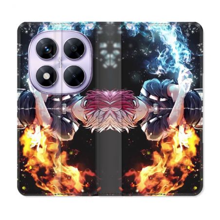 Housse Cuir Portefeuille Pour Xiaomi Redmi Note 14 PRO 5G Manga My Hero Academia Shoto