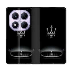 Housse Cuir Portefeuille Pour Xiaomi Redmi Note 14 PRO 5G Maserati