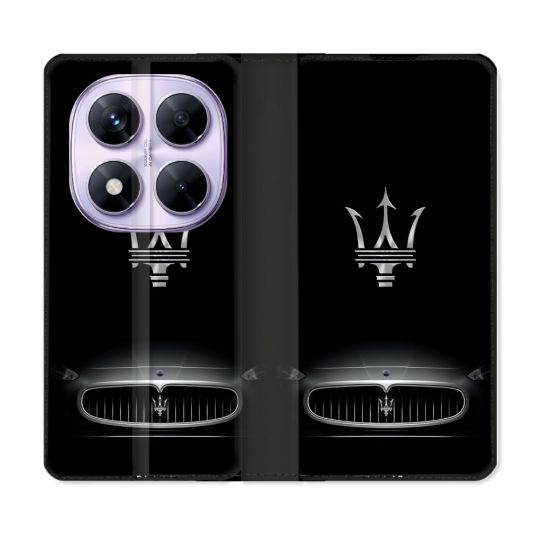 Housse Cuir Portefeuille Pour Xiaomi Redmi Note 14 PRO 5G Maserati