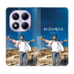 Housse Cuir Portefeuille Pour Xiaomi Redmi Note 14 PRO 5G Musique Kendji